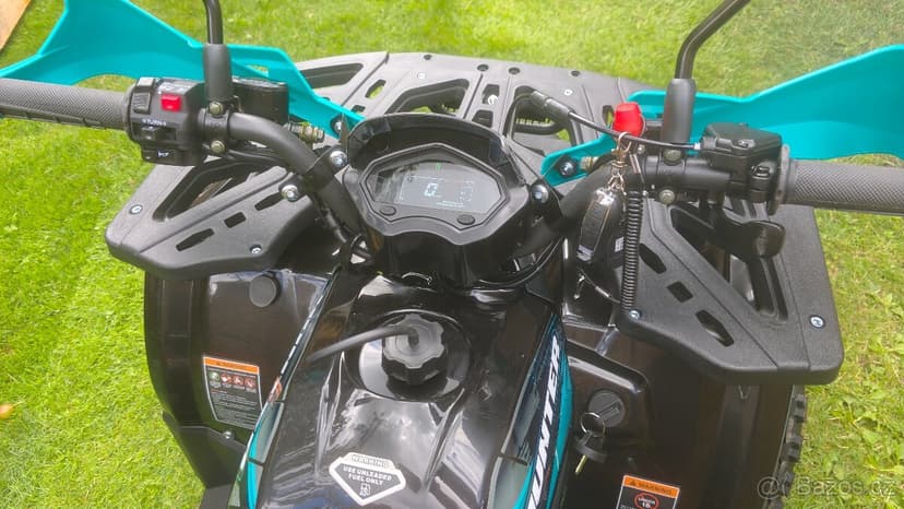 Nová červená čtyřkolka pro větší děti 125cm 8"kola