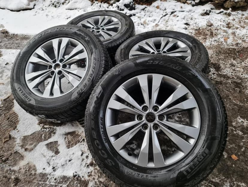 zimní Alu kola Mercedes X-Class W470 – 18" originál sada Pr