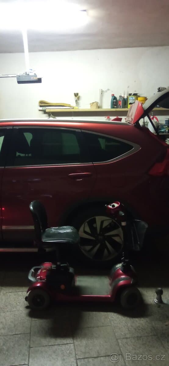 elektro invalidní čtyřkola /váha pouze 55kg