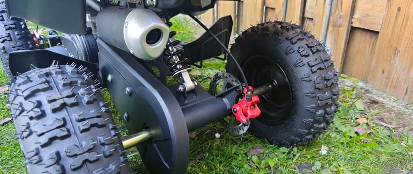 Nová dětská čtyřkolka 49ccm M-Hunter 6"kola Carbon