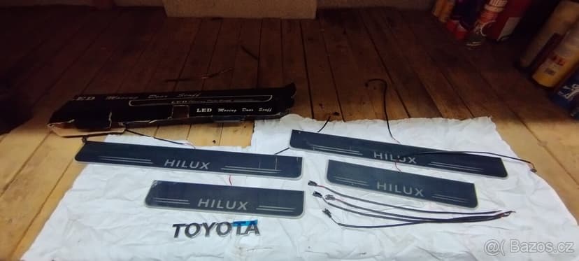 Toyota Hilux Led osvětlení prahu 4ks