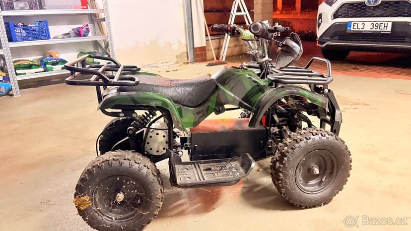 Dětská elektrická čtyřkolka 800W/36V, 3x12V/12AH