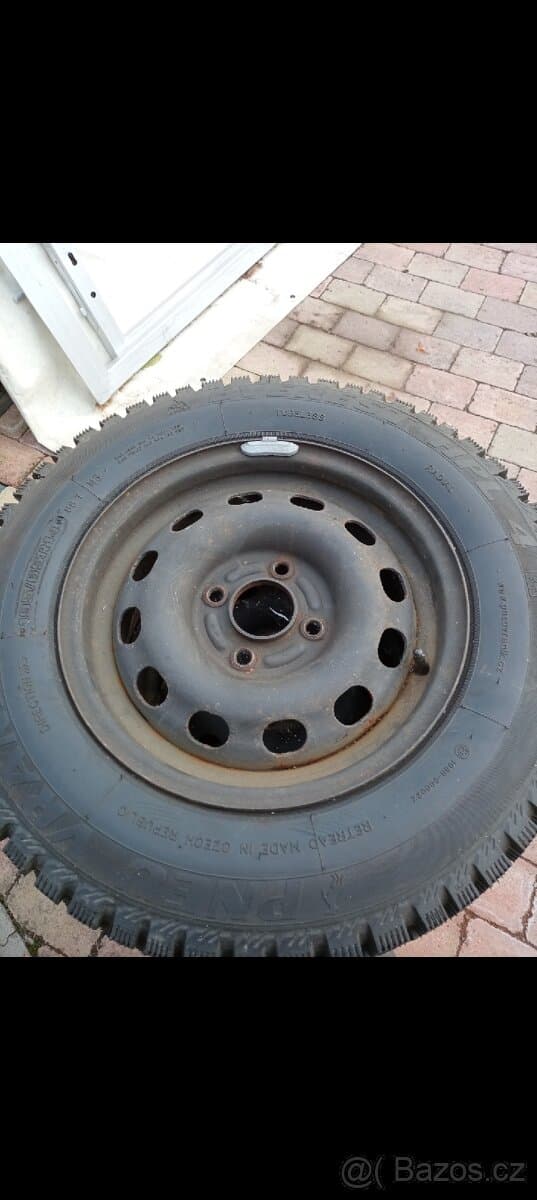 Zimní pneu s disky, z Ford  Sierra 195×65×R14