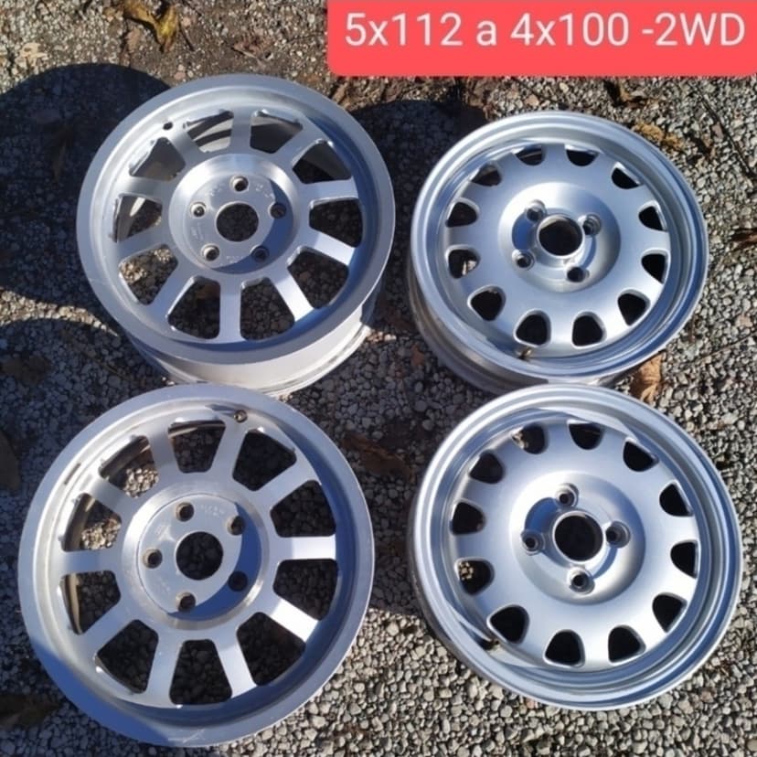 Kovaná kola R15 5x112 5.1kg