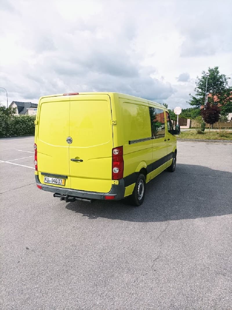 VW Crafter TDI, 100 kW, 12/2007,8 míst,tažné,PDC