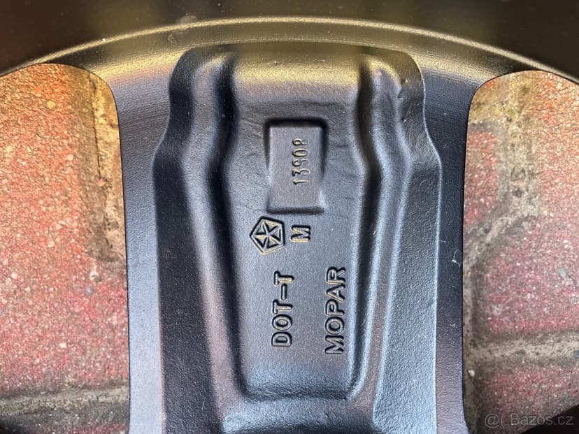 PRODÁM ALU DISKY 7,5Jx18 JEEP, CHRYSLER