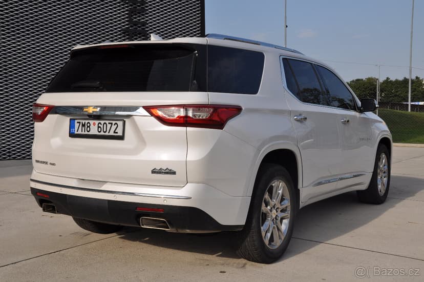 Chevrolet Traverse, High Country - plná výbava, 7 míst, 4x4