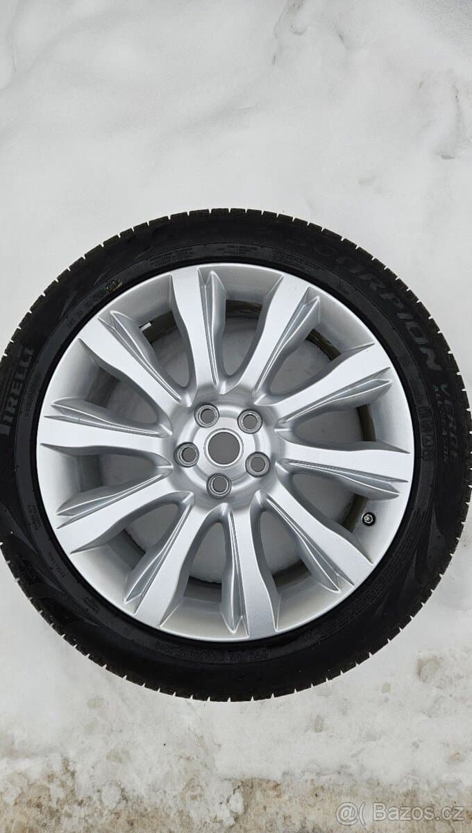 TOP ALU kola Land Rover 21" – 5×120, Pirelli 98 %