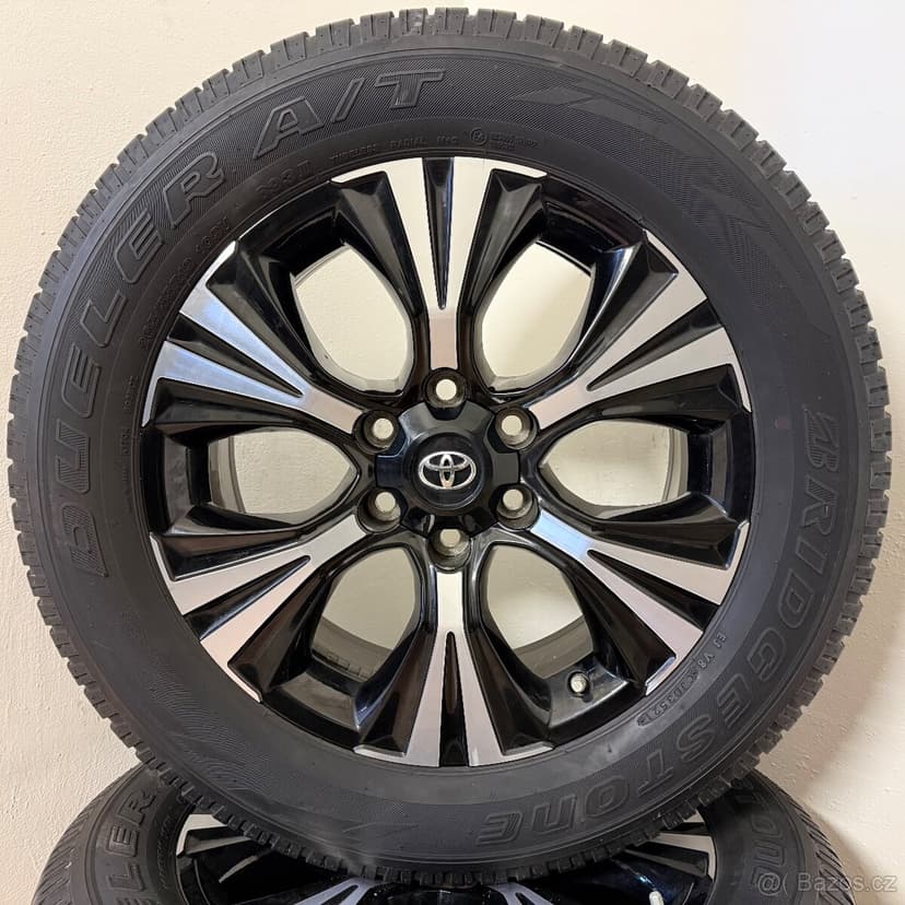 TOYOTA LC150 6x139,7 R19 ET25+TPMS+LETNÍ 265/55R19