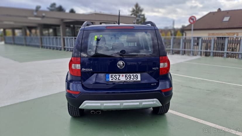 Škoda YETI Ambition Outdoor, 4x4, 2,0 TDI 110kW DSG 2017 -