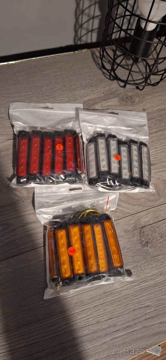 Prodám LED poziční světla 12v- 24v