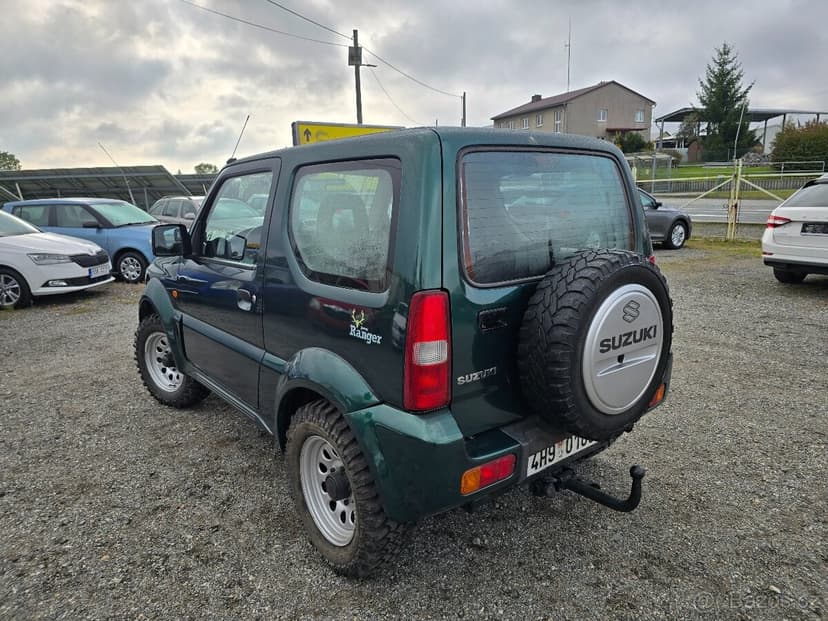 Suzuki Jimny 1.3 62 KW 4x4 tažné,nové pneu