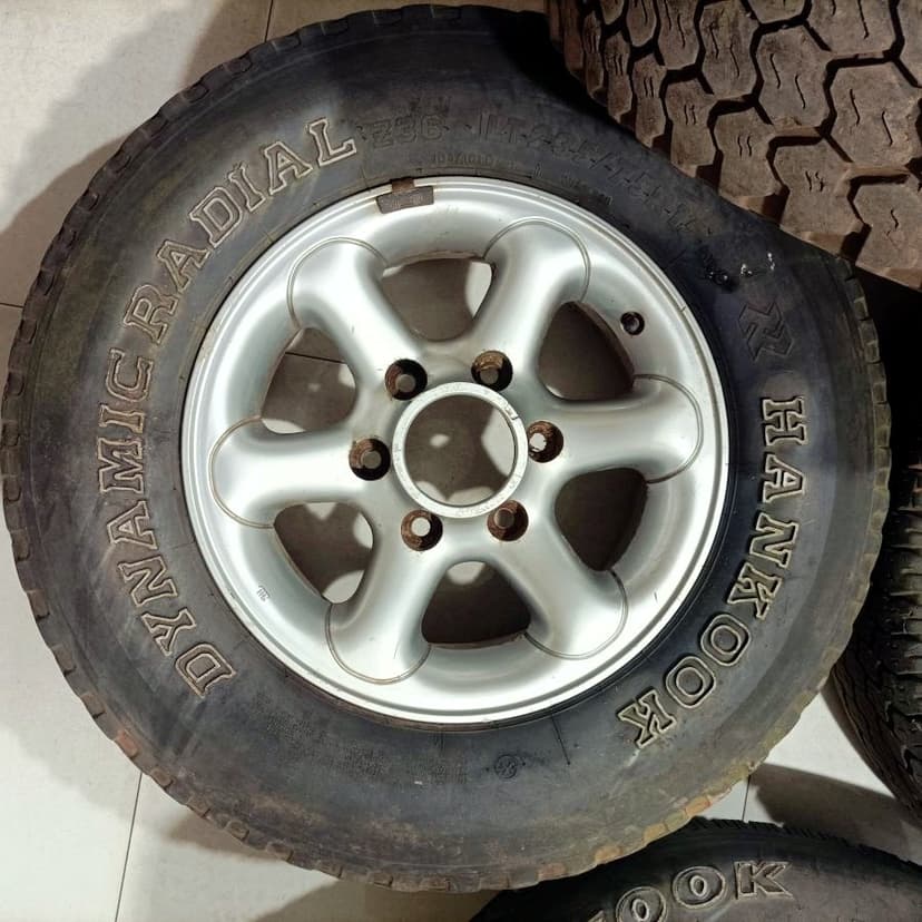 15" ALU kola – 6x139,7 – FORD Maverick (HUMMER, NISSAN, ISU