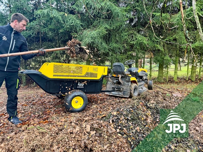 Jednonápravový vozík za čtyřkolku