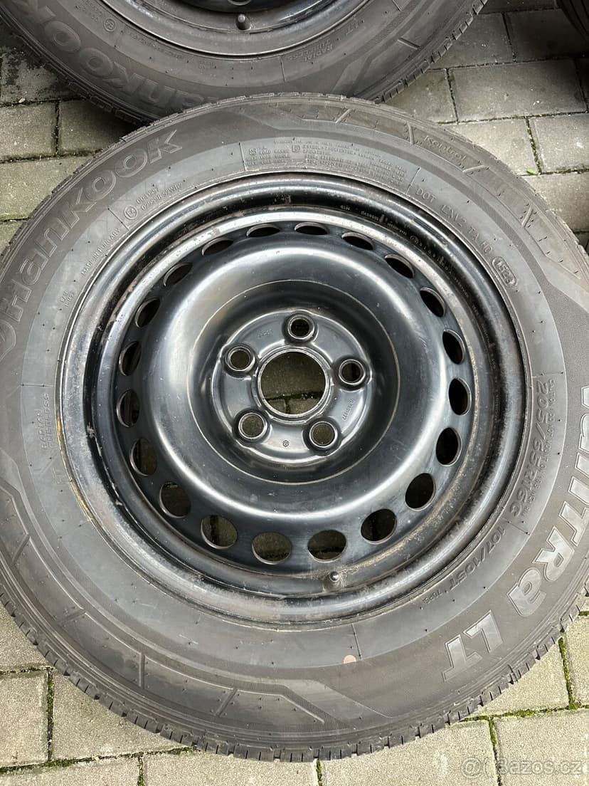 205/65/16C /originál sada Volkswagen T5,T5.1 ,T6,T6.1