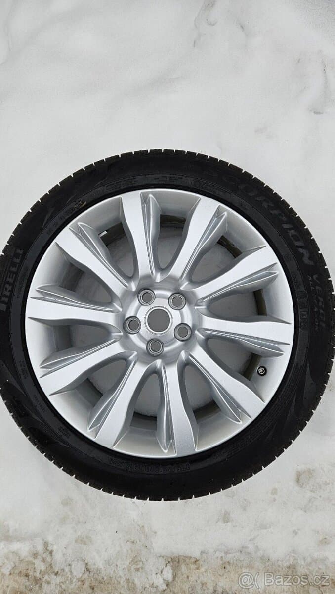 TOP ALU kola Land Rover 21" – 5×120, Pirelli 98 %