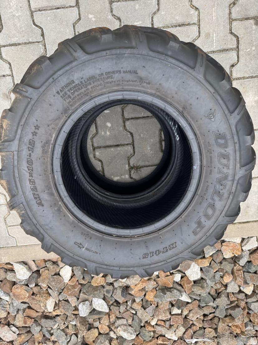 Pneu Dunlop 25x10-12, 25x8-12