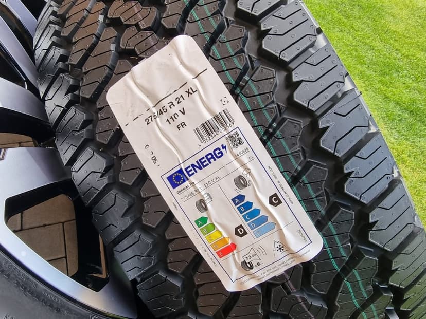 21″ 6×137,9 VW AMAROK “VARBERG” + 275/45R21 GENERAL GRABBER