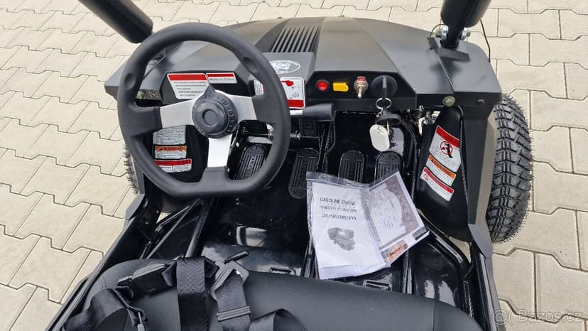 Buggy Cheetah Mini 163ccm 5-10let červená