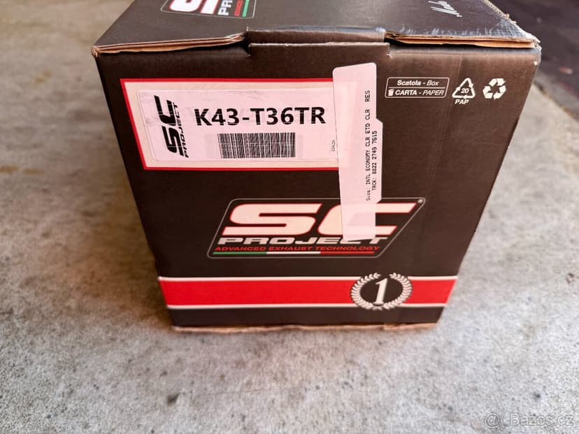 koncovka výfuku Kawasaki Z900 - SC Project CR-T titan