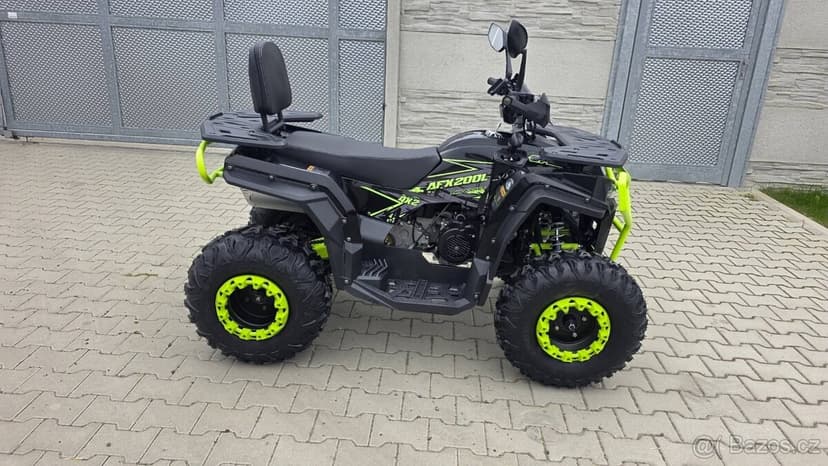 Čtyřkolka AFX200L, variátor 10 kola, černá