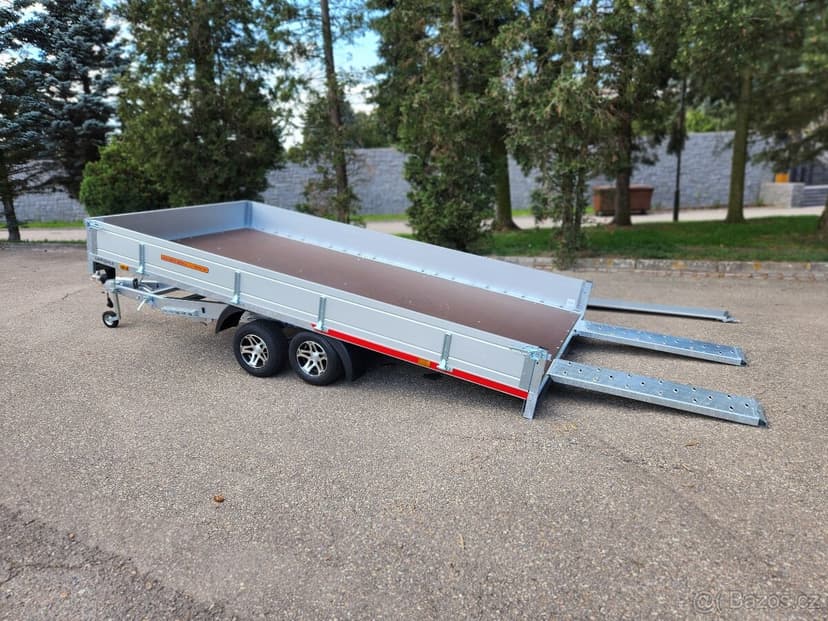 Univerzální sklopka s bočnicemi, 406x205cm, 2700/650kg, R10C