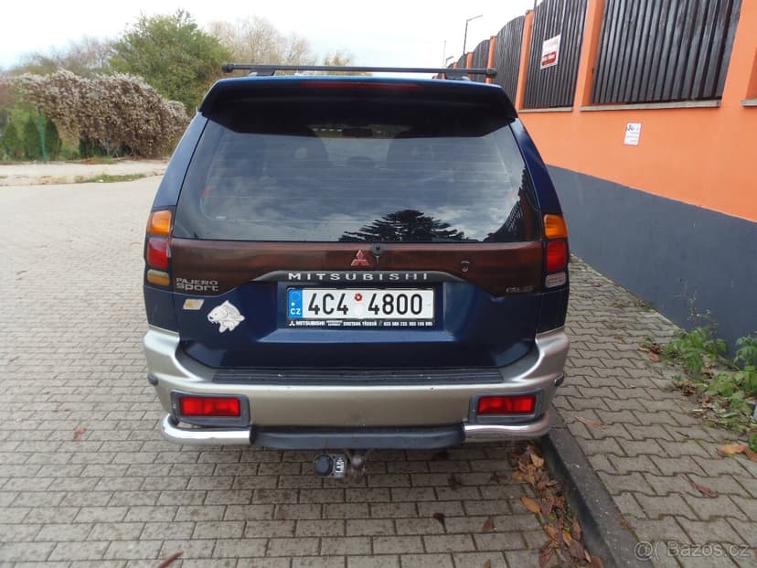 Mitsubishi Pajero Sport 2.5 TD 4x4 tažné 2.8t ČR původ