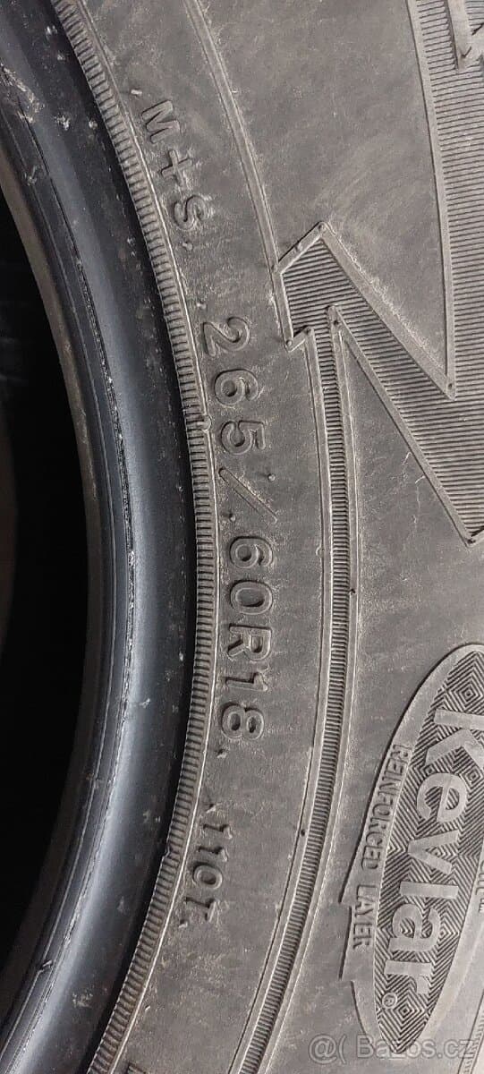 Goodyear wrangler 265/60 R18 Kevlar