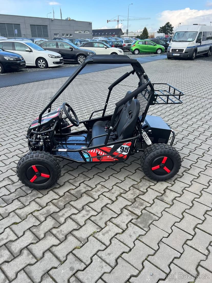 Elektrická Buggy až 2500w 60V 2 místa červena