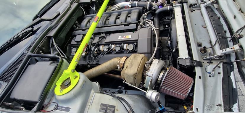 Predám BMW E34 m50b25 turbo. 344hp.