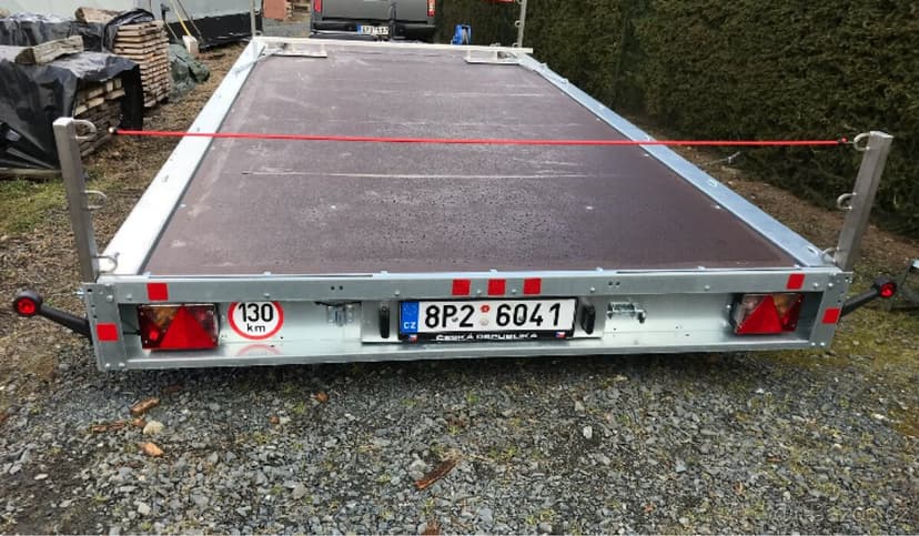 Přívěs plato 4,5 m,3t
