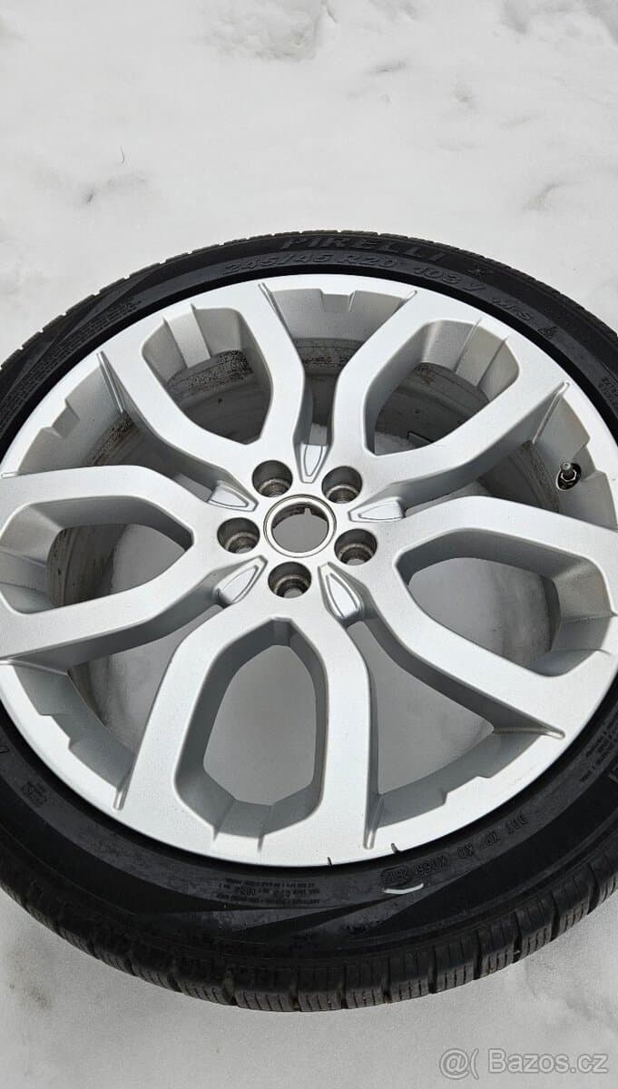 Originální ALU kola Land Rover 20" 5x108 – Pirelli