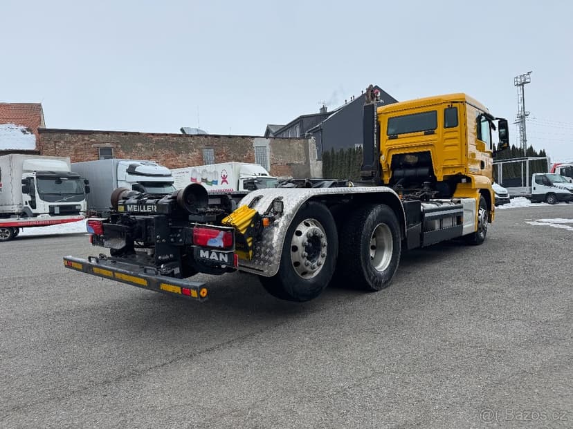 MAN TGS 26.470, KONTEJNER MEILLER, 12/2020, SUPER STAV