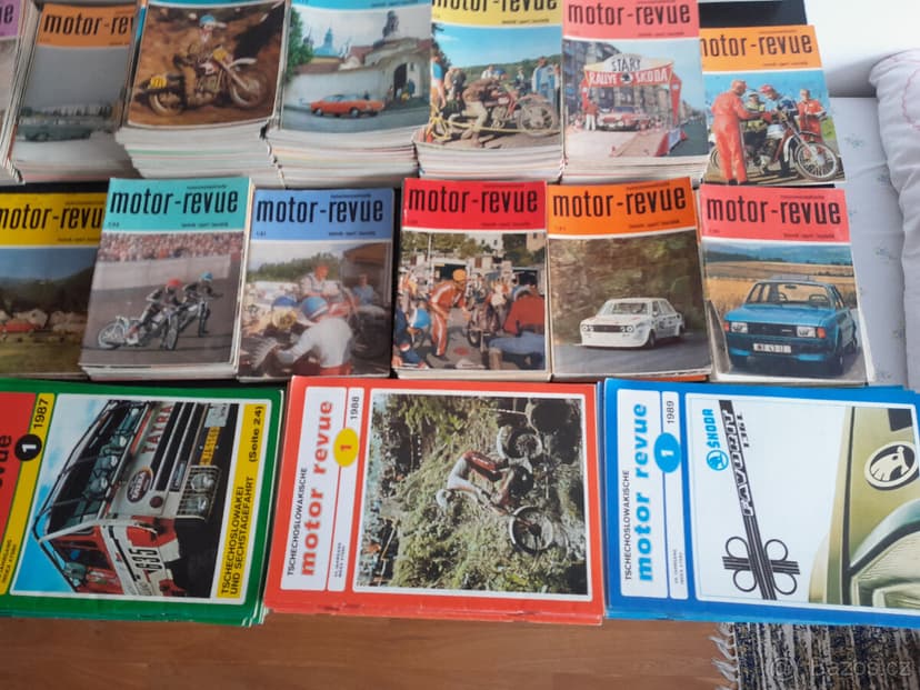 Československá motor revue Tatra Liaz Škoda Praga