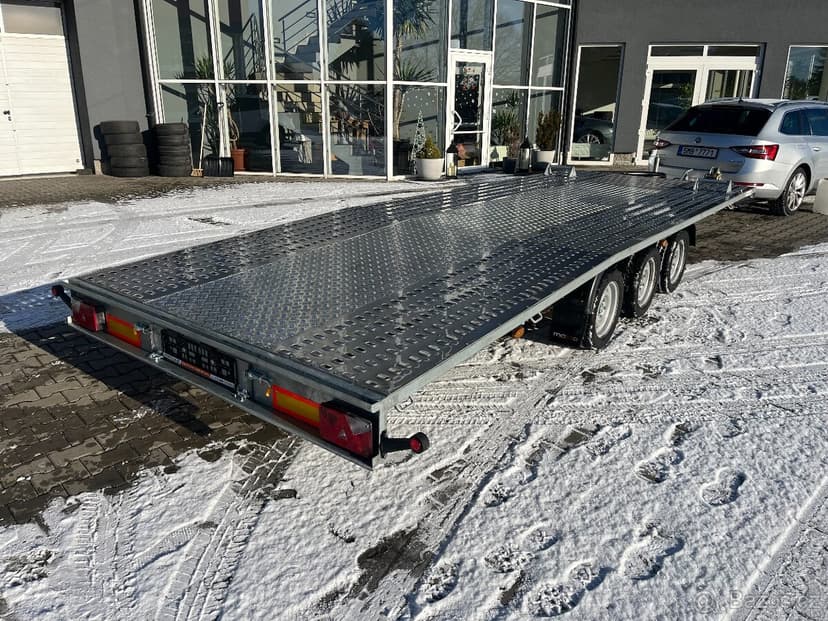 Přepravník automobilů nový plato 6x2,1m,odpočet DPH