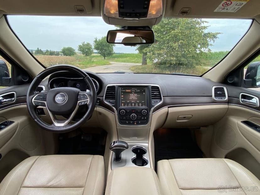Jeep Grand Cherokee 3.0 CRD V6 4X4 Overland tažné 3,5t 2015