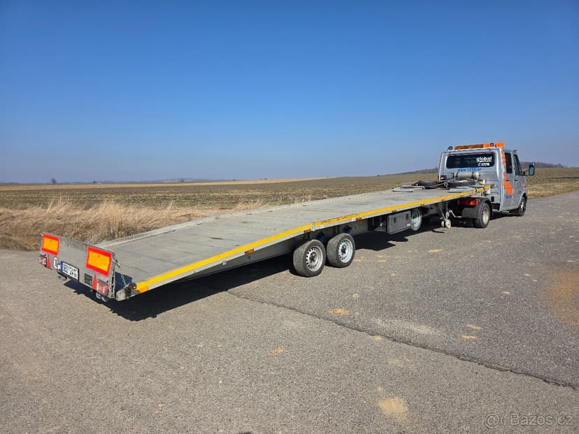 Odtahový speciál Volkswagen LT46 + návěs Baldinger