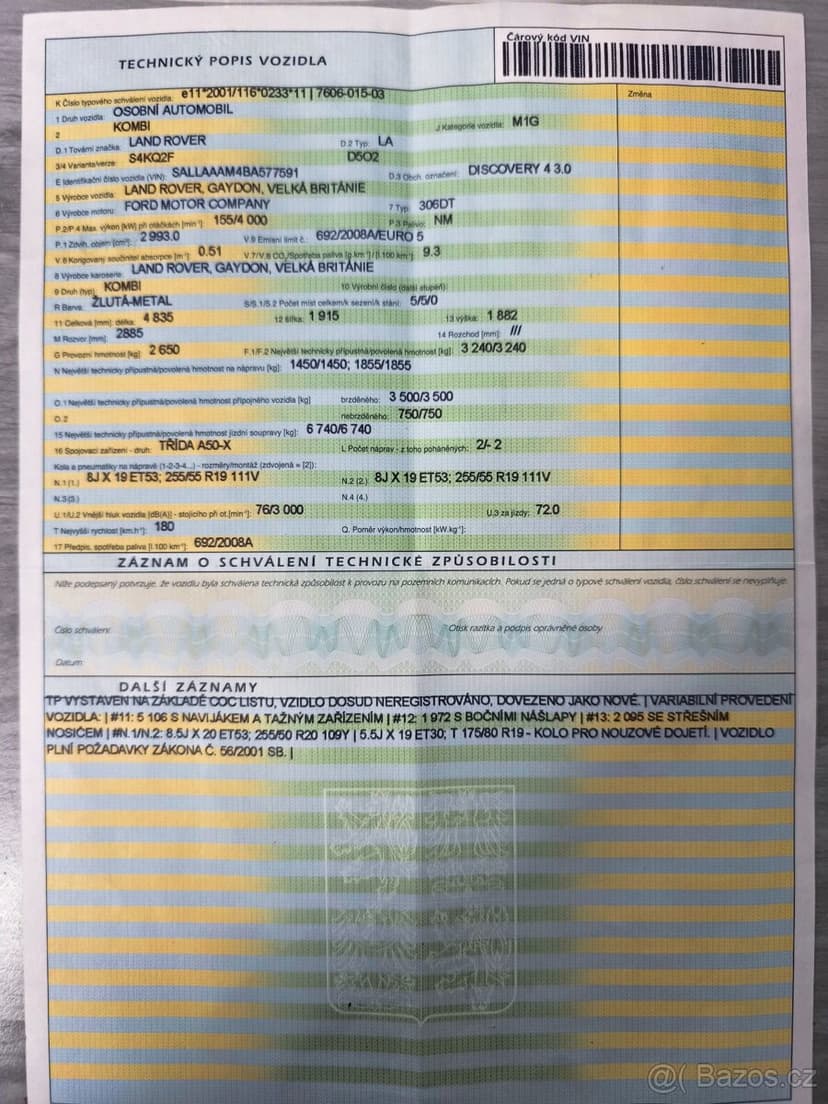 Land rover Discovery 4