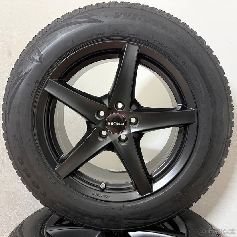 FORD KUGA III 5x108 R17 ET42+ZIMNÍ 225/65R17 7mm