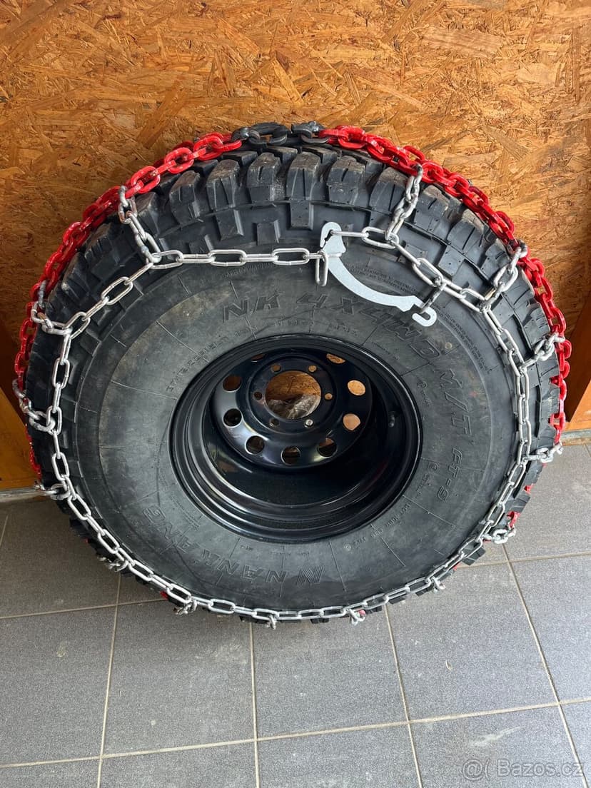Offroad snehové záberové reťaze