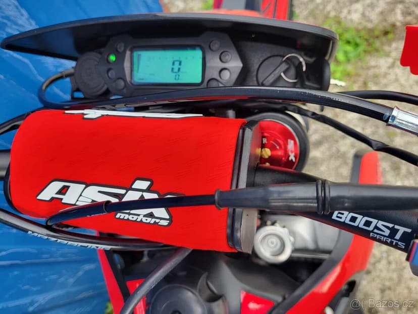 Enduro ASIX XT97 300cc vodník 21/18 červená