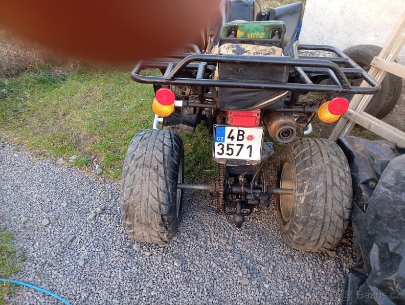 Čtyřkolka obsah 250