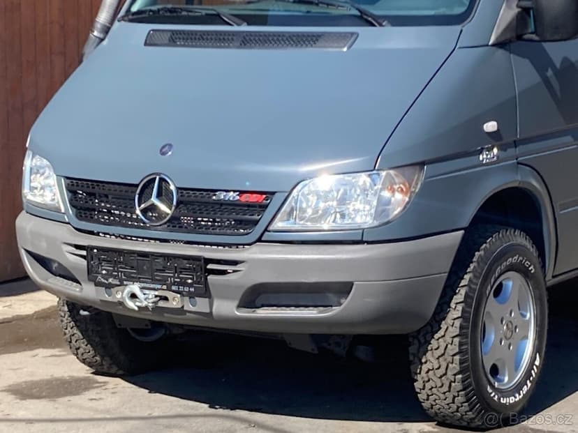 MERCEDES SPRINTER 316 4X4 2,7TD 3stranný sklápěč