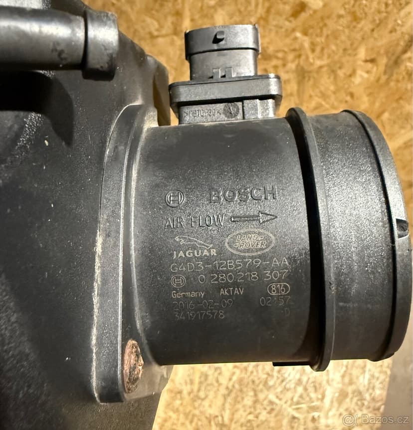 Land Rover Discovery Sport L550, air box, vaha vzduchu