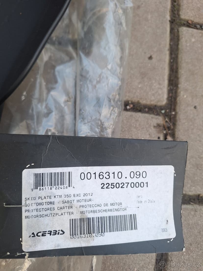 KTM EXC 350 / Husqvarna FE 350 kryt motoru