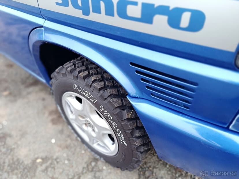 VW T4 CARAVELLE LONG 2.5.TDI 4X4 SYNCRO UZÁVĚRKA