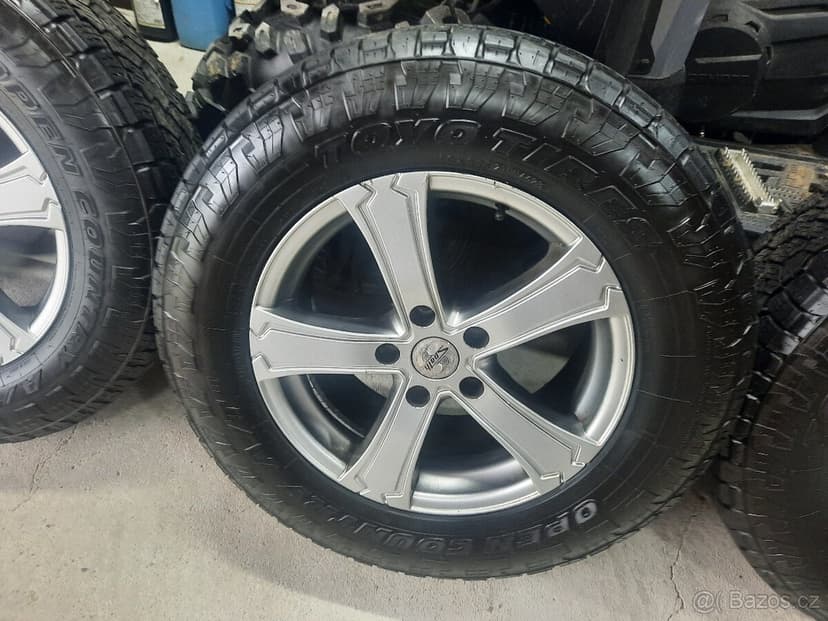 Zátěžové alu kola 5x120 R17