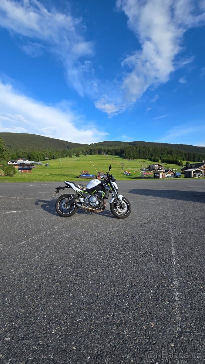 Kawasaki Z650 - 50kW - možno snížit na 35kW (A2)