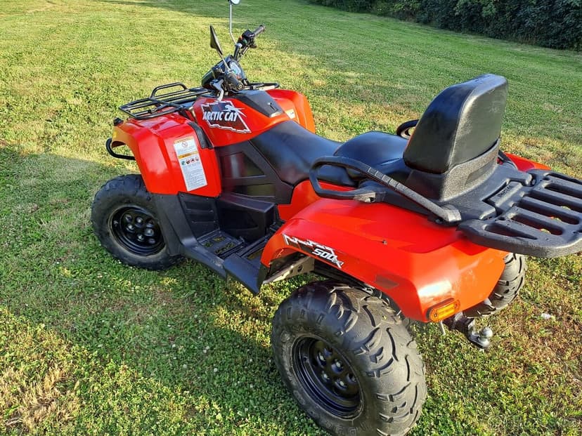 Čtyřkolka ARTIC CAT 500TRV - nejlepší motor
