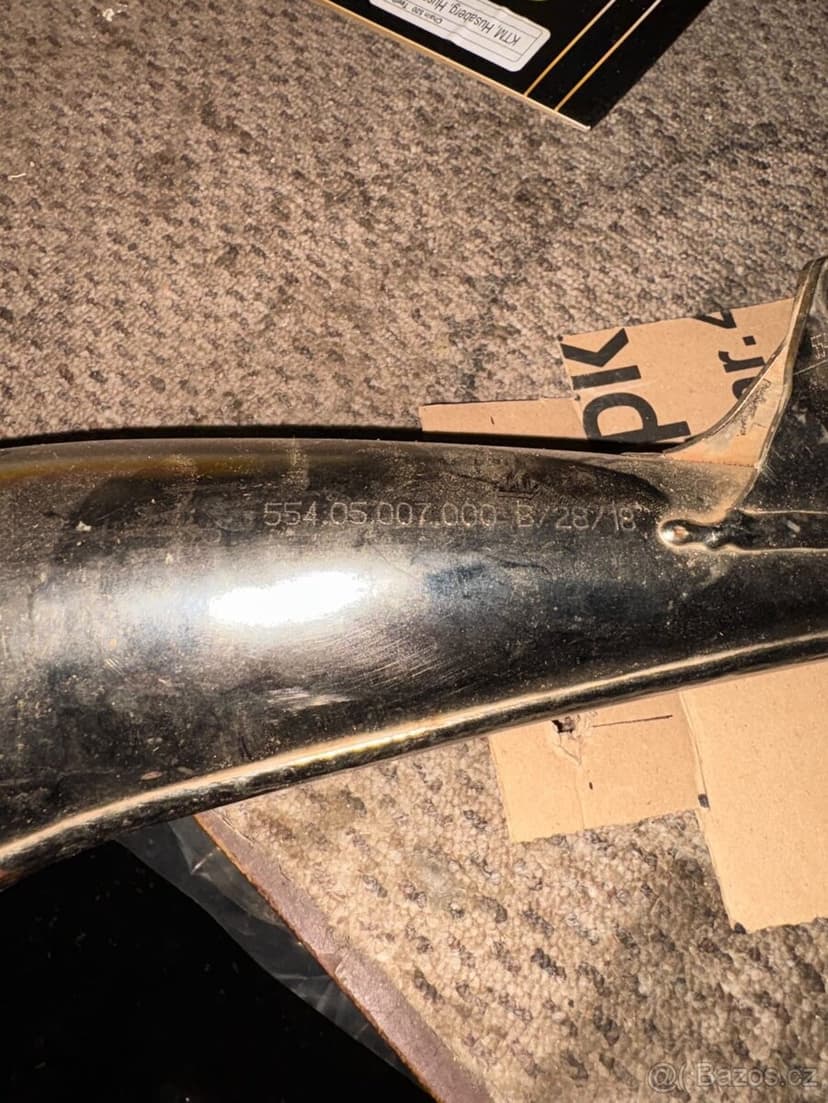 Ktm koleno výfuku exc 250 2019